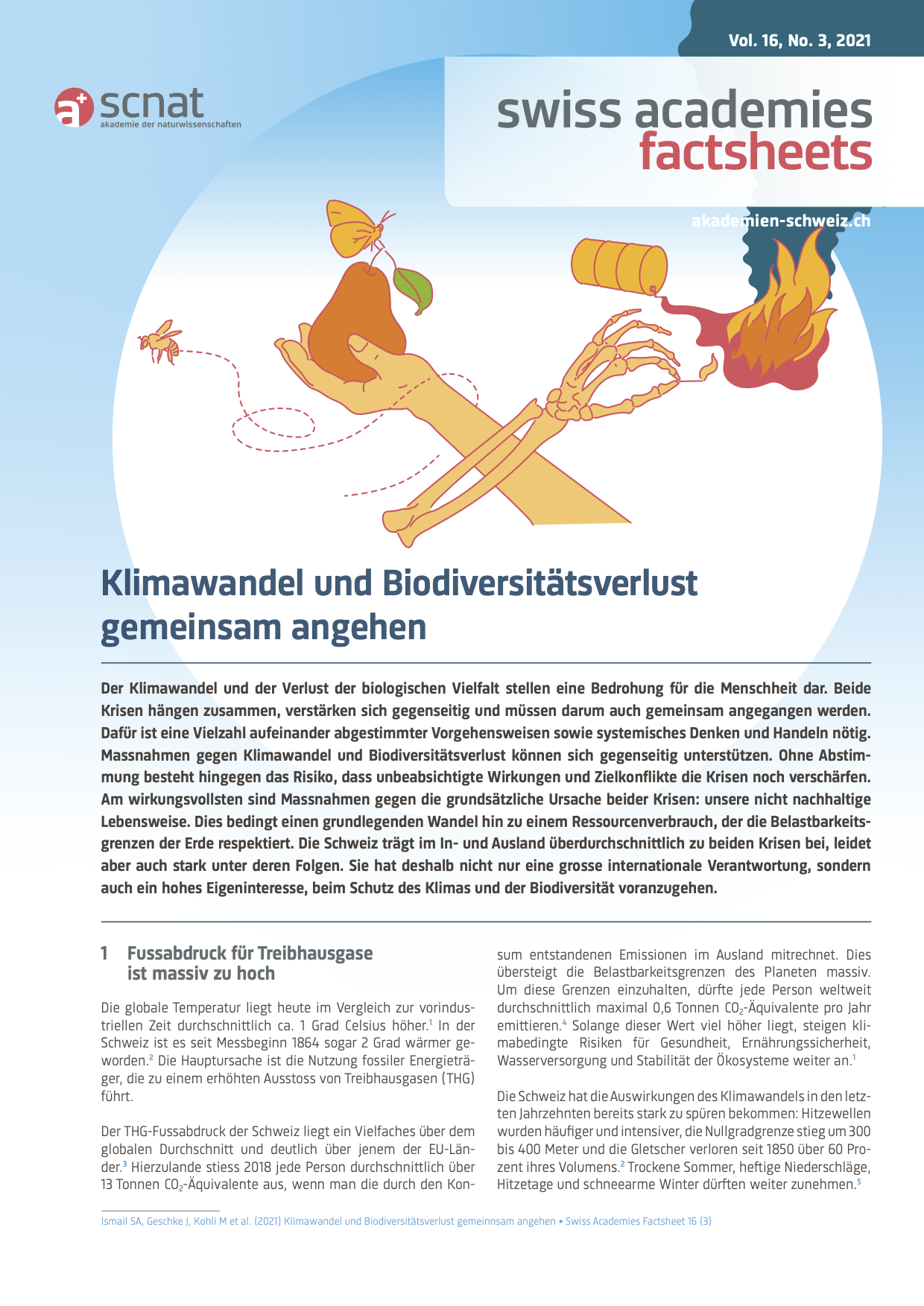 Klimawandel und Biodiversitätsverlust gemeinsam angehen
